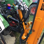 Fendt Farmer 2 E und Anbaugeräte