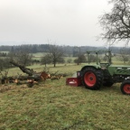 Fendt 102s Arbeitseinsatz