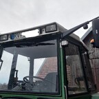 Nahaufnahme Spiegelupgrade+ Arbeitsscheinwerfer
