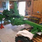 Aktueller Stand Restauration Fendt GT275