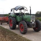 Fendt Favorit 611s mit Scheibenegge