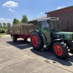 Fendt 260S im ersten Arbeitseinsatz