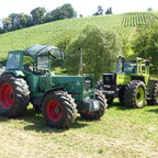 Fendt 612 und MB trac 1300