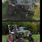 Fendt Dieselross F17L mit Schmotzer Kartoffelroder