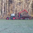 Fendt  GTA mit Rückewagen