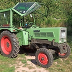 Fendt 102S und Fehrenbach Mulcher