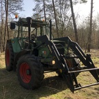 Heute gehts durch den Wald