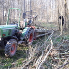 Farmer 260 V beim Rücken
