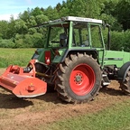 Farmer 309LS mit Fehrenbach Mulcher