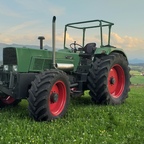Fendt Favorit 612s mit Rüfa