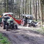 Fendt Power links Farmer 2D, rechts 2E und dahinter 26V