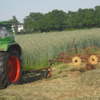 Fendt Farmer 5s mit Niemeyer 6- Stern Heuma