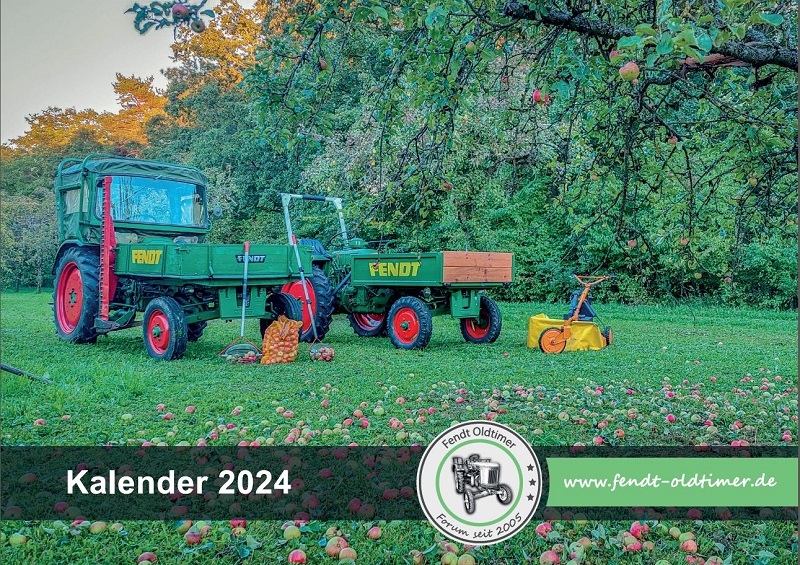 Fendt Oldtimer Kalender 2024